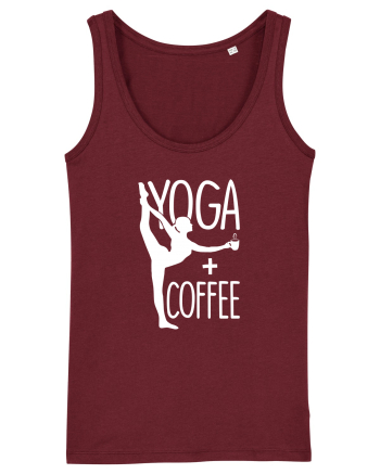 Yoga and coffee Burgundy