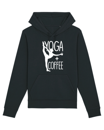 Yoga and coffee Black