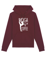 Yoga and coffee Hanorac Unisex Drummer