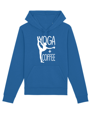 Yoga and coffee Royal Blue