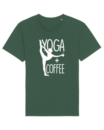 Yoga and coffee Bottle Green