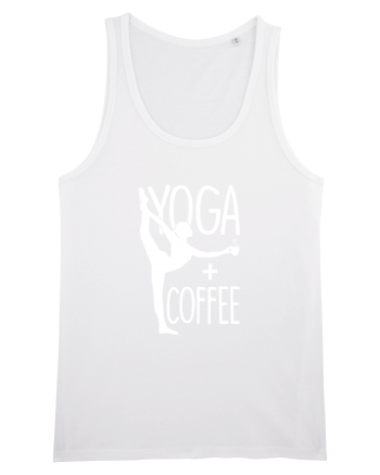 Yoga and coffee White