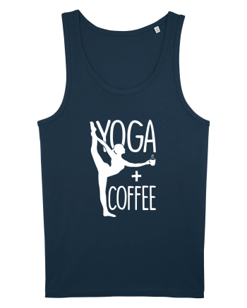 Yoga and coffee Navy