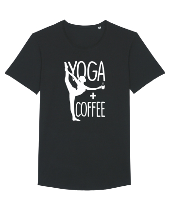 Yoga and coffee Black