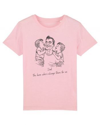 HERO DAD! - V1 Cotton Pink