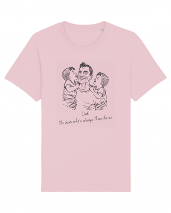 HERO DAD! - V1 Cotton Pink