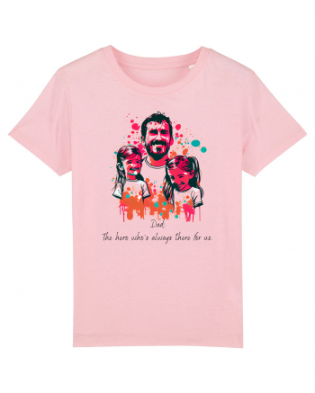 HERO DAD! - V2 Cotton Pink