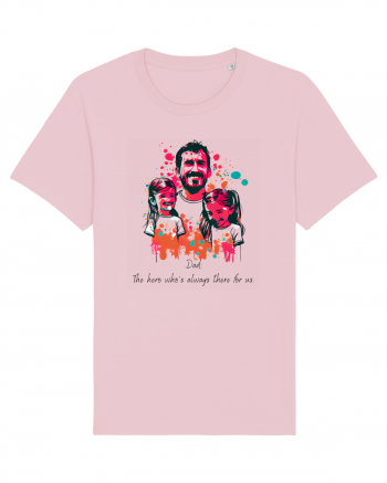 HERO DAD! - V2 Cotton Pink