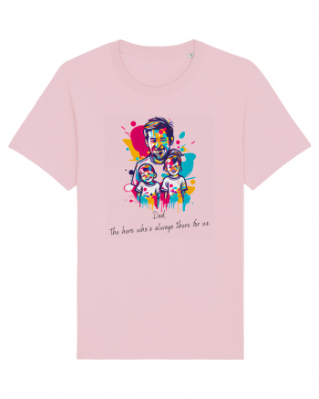 HERO DAD! - V3 Cotton Pink