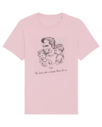 HERO DAD! - V4 Cotton Pink