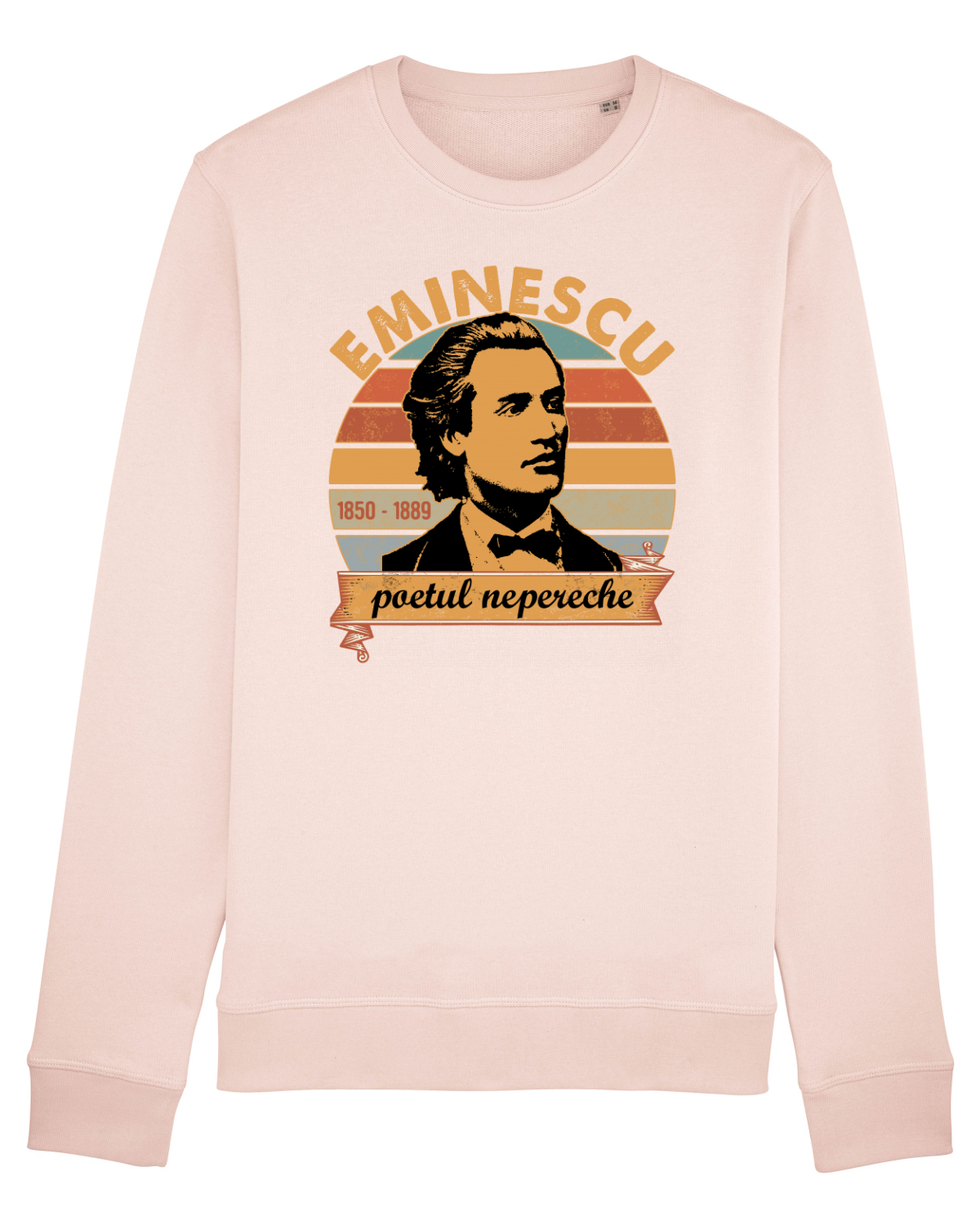 Bluză mânecă lungă Unisex Rise Candy Pink