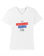 American dream Tricou mânecă scurtă guler V Bărbat Presenter