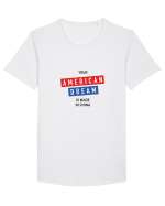 American dream Tricou mânecă scurtă guler larg Bărbat Skater