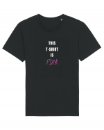 PINK T-SHIRT Tricou mânecă scurtă Unisex Rocker