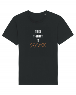 ORANGE T-SHIRT Tricou mânecă scurtă Unisex Rocker