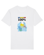 100% Romanesc Tricou mânecă scurtă Unisex Rocker