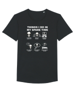 ALIEN TOY Tricou mânecă scurtă guler larg Bărbat Skater
