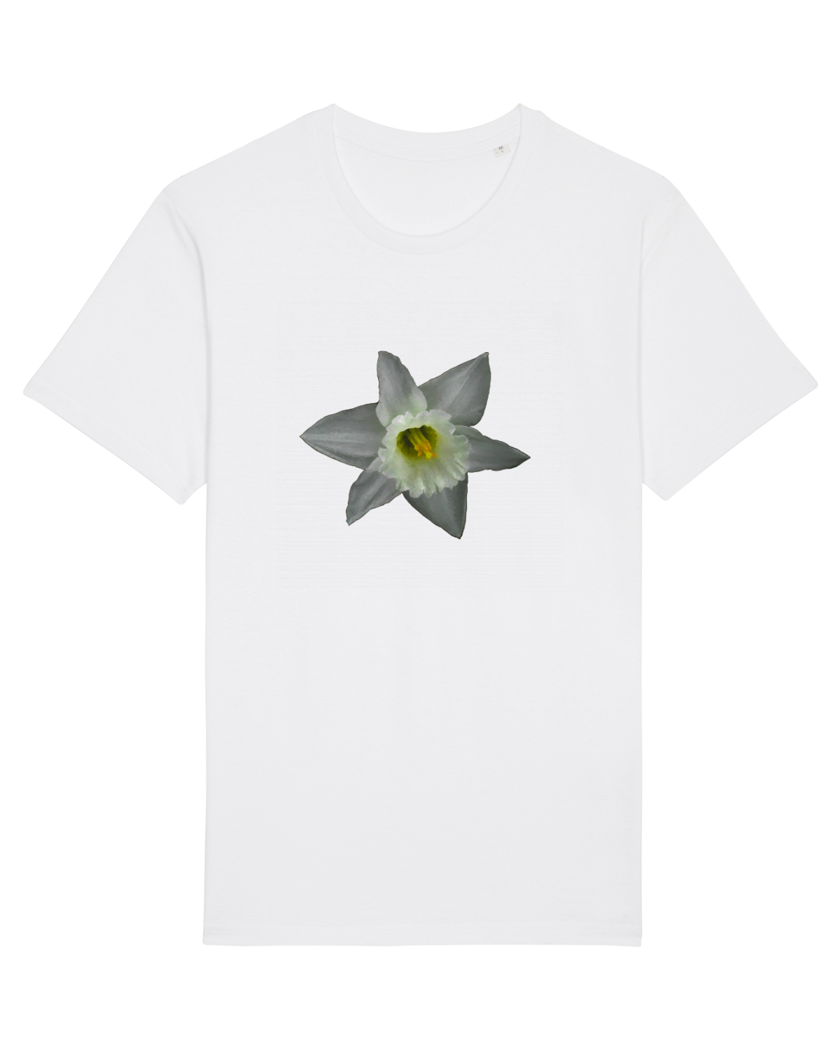 Tricou mânecă scurtă Unisex Rocker White