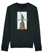 New York Bluză mânecă lungă Unisex Rise