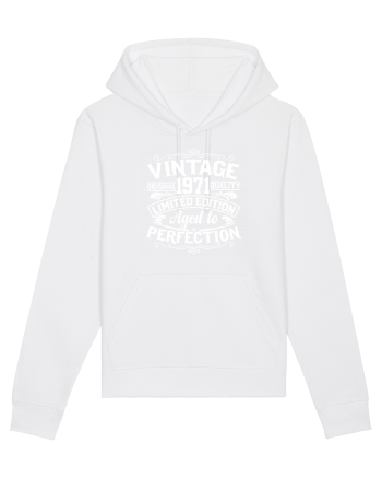 Vintage original 1971 quality limited edition aged to perfection, Aniversar White