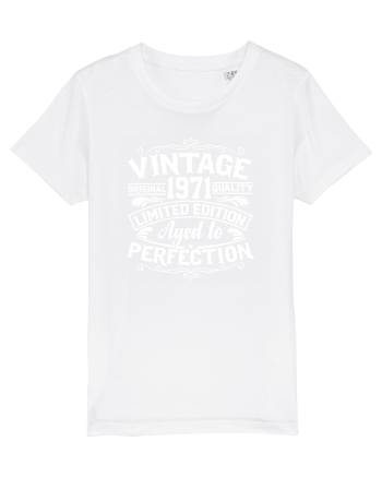 Vintage original 1971 quality limited edition aged to perfection, Aniversar White