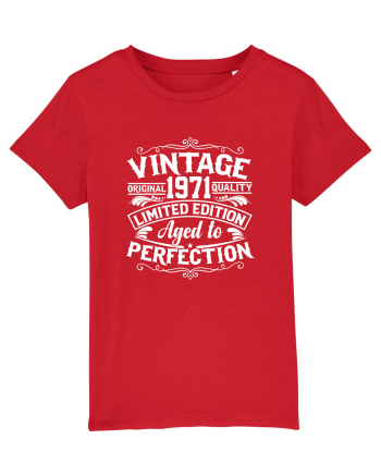 Vintage original 1971 quality limited edition aged to perfection, Aniversar Red