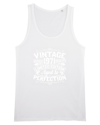 Vintage original 1971 quality limited edition aged to perfection, Aniversar White