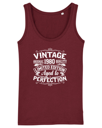 Vintage original 1980 quality limited edition aged to perfection, Aniversar Burgundy