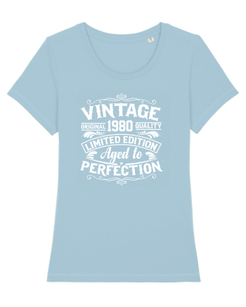 Vintage original 1980 quality limited edition aged to perfection, Aniversar Sky Blue