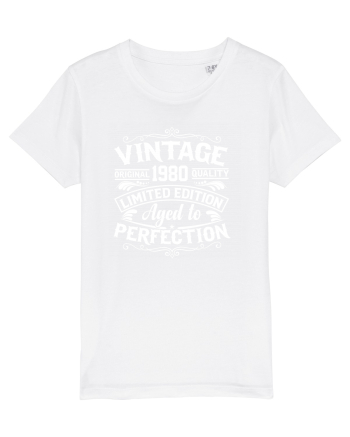 Vintage original 1980 quality limited edition aged to perfection, Aniversar White