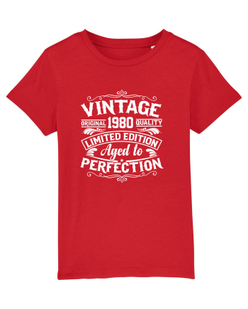 Vintage original 1980 quality limited edition aged to perfection, Aniversar Red