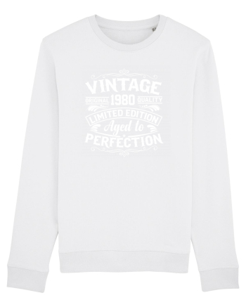 Vintage original 1980 quality limited edition aged to perfection, Aniversar White