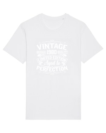 Vintage original 1980 quality limited edition aged to perfection, Aniversar White