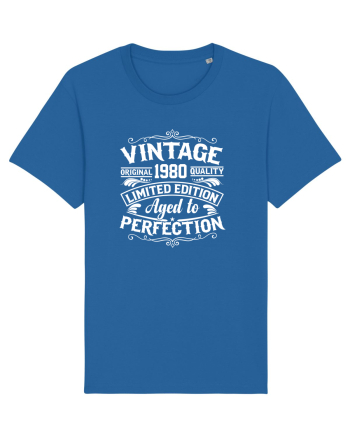 Vintage original 1980 quality limited edition aged to perfection, Aniversar Royal Blue