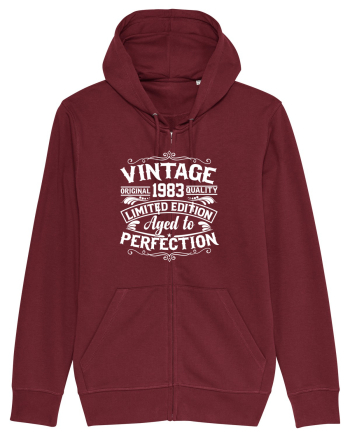 Vintage original 1983 quality limited edition aged to perfection, Aniversar Burgundy