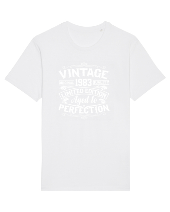 Vintage original 1983 quality limited edition aged to perfection, Aniversar White