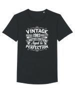 Vintage original 1983 quality limited edition aged to perfection, Aniversar Tricou mânecă scurtă guler larg Bărbat Skater