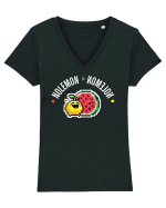 no lemon - no melon - mirror selfie design Tricou mânecă scurtă guler V Damă Evoker