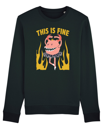This Is Fine Monster Ballerina Black