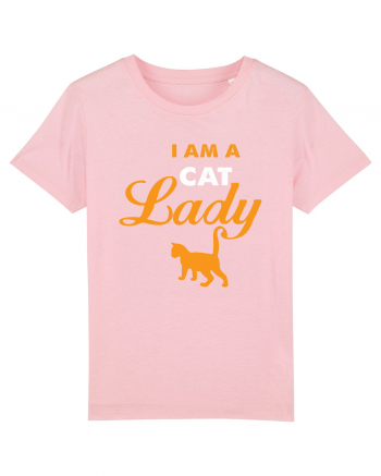 I am a Cat Lady Cotton Pink