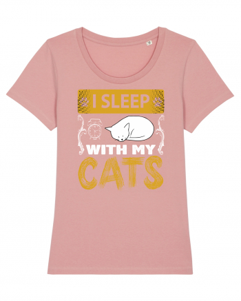 I Sleep With My Cats Canyon Pink