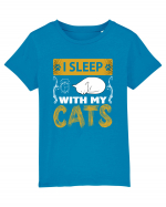 I Sleep With My Cats Tricou mânecă scurtă  Copii Mini Creator