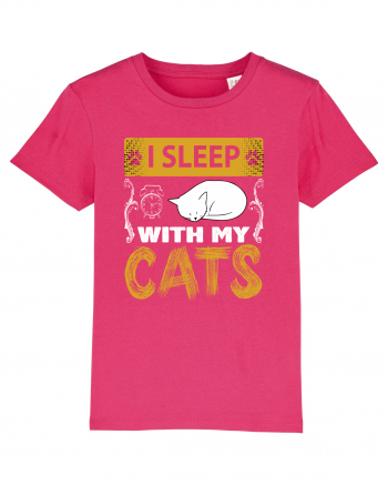 I Sleep With My Cats Raspberry