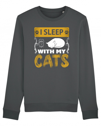 I Sleep With My Cats Anthracite