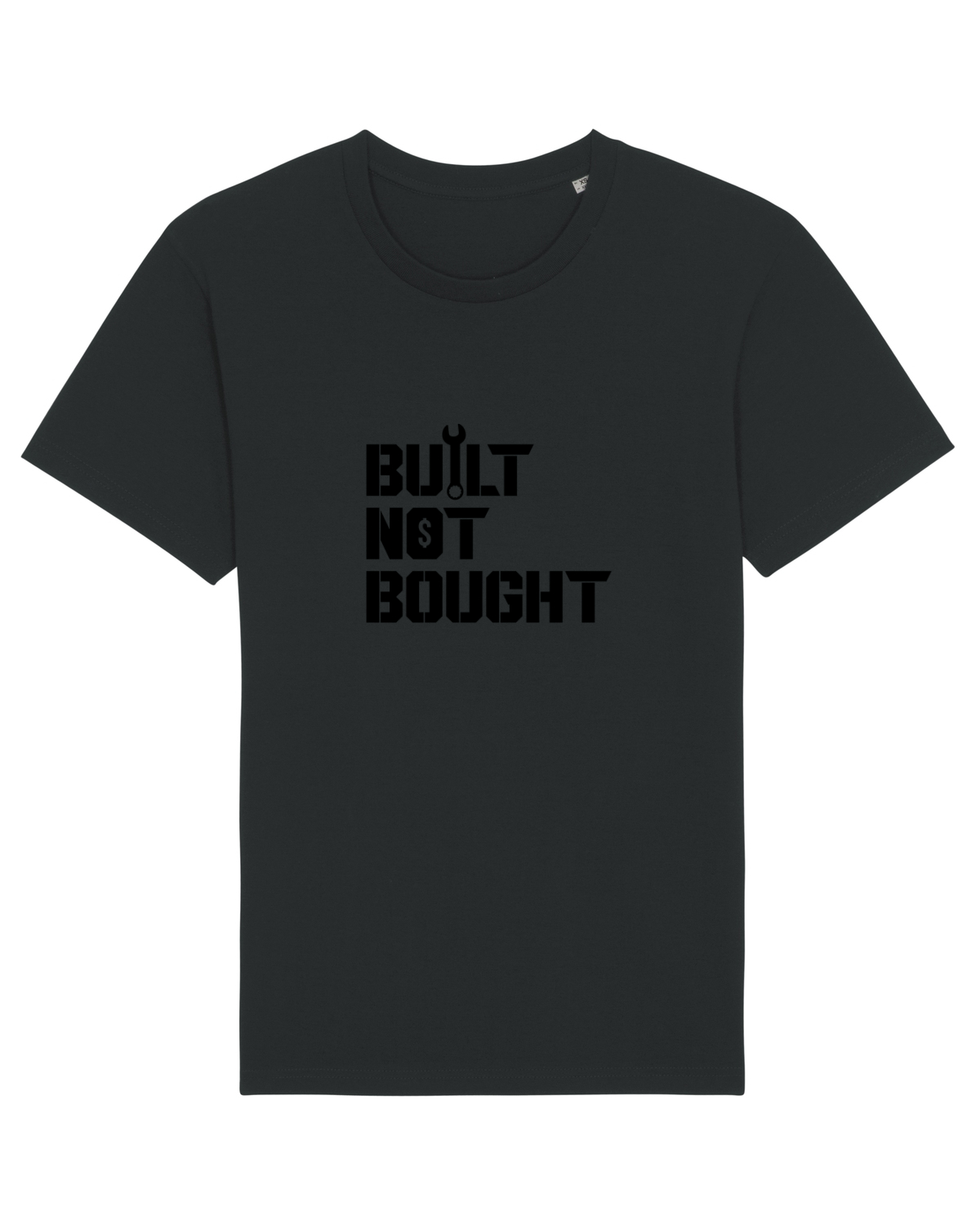 Tricou mânecă scurtă Unisex Rocker Black