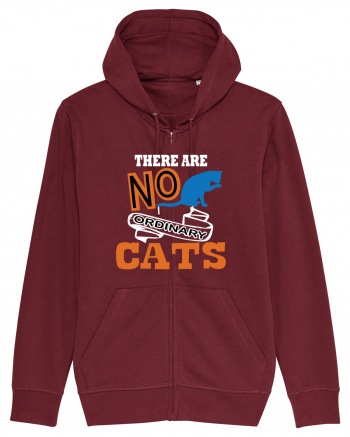 There Are No Ordinary Cats Burgundy