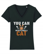 You Can Never Own A Cat Tricou mânecă scurtă guler V Damă Evoker