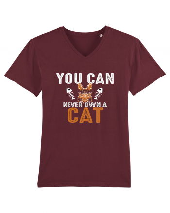 You Can Never Own A Cat Burgundy