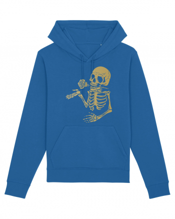 Skeleton Gold Rose Royal Blue