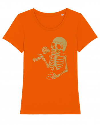 Skeleton Gold Rose Bright Orange